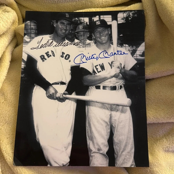 - Mickey Mantle Ted Williams   signed 8x10 photo… - Picture 1 of 1